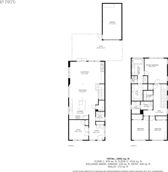 2516 N Watts St, Portland, OR 97217 - view of home floor plan