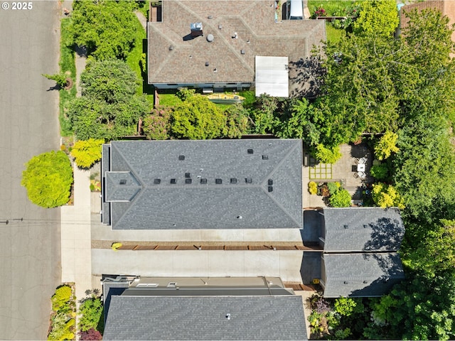 2516 N Watts St, Portland, OR 97217 - view from above of property