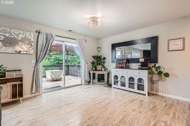 1225 NE Rockwell Dr, Estacada, OR 97023 - living area with wood finished floors and baseboards