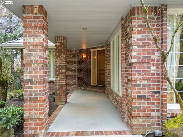 view of patio / terrace featuring a porch