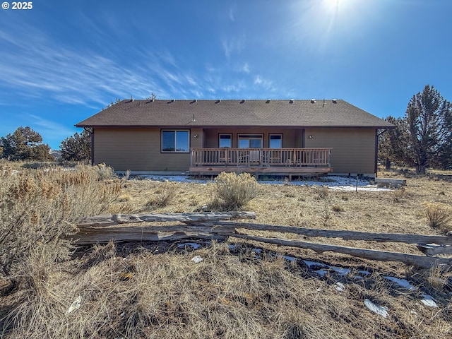 25405 SE Bear Creek Rd, Prineville, OR 97754 - view of rear view of house
