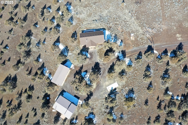 25405 SE Bear Creek Rd, Prineville, OR 97754 - drone / aerial view featuring view of desert
