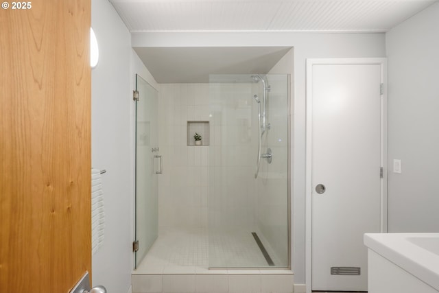 1314 NW Irving St Unit 404, Portland, OR 97209 - full bathroom with a shower stall