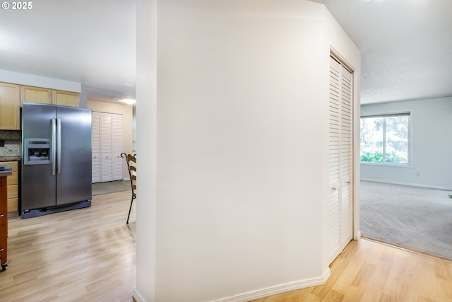 20753 SW Martinazzi Ave, Tualatin, OR 97062 - hallway with light wood-type flooring and baseboards