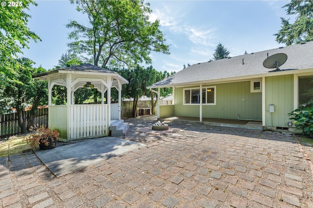 20753 SW Martinazzi Ave, Tualatin, OR 97062 - view of patio featuring a gazebo