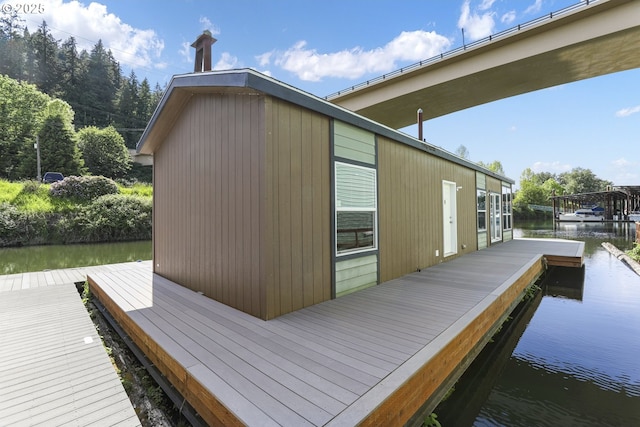 14426 NW Larson Rd Unit 2, Portland, OR 97231 - dock area featuring a water view