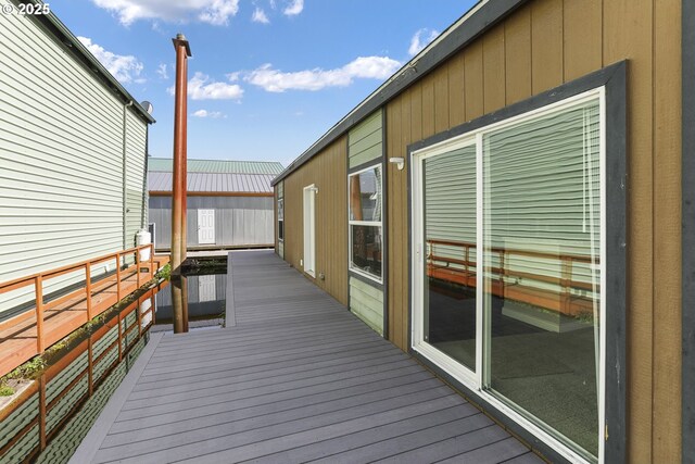 14426 NW Larson Rd Unit 2, Portland, OR 97231 - view of wooden terrace