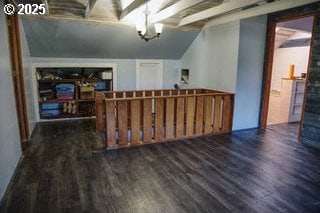 175 W Baltimore St, Heppner, OR 97836 - interior space featuring wood finished floors and beam ceiling