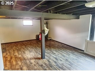 175 W Baltimore St, Heppner, OR 97836 - below grade area with wood finished floors
