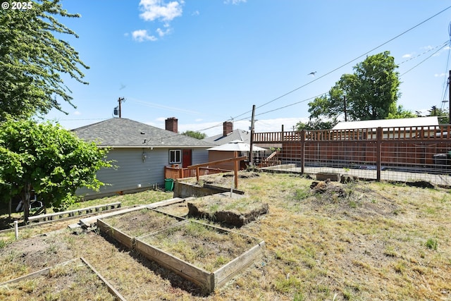 722 E 14th St, The Dalles, OR 97058 - view of yard with a garden