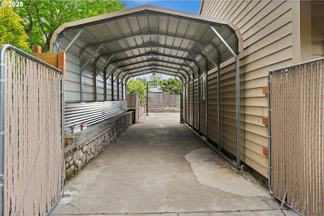 4935 NW Kahneeta Ct, Portland, OR 97229 - view of parking / parking lot with a detached carport