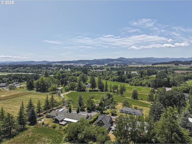 1040 S Park St, Carlton, OR 97111 - overview of rural landscape featuring mountains