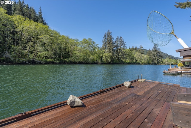 3419 S Ballard Ln, Lincoln City, OR 97367 - dock with a water view