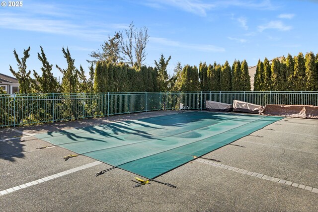 9619 NW Silver Ridge Loop, Portland, OR 97229 - view of swimming pool with a patio