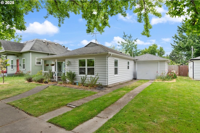 2325 Laurel Ave, Salem, OR 97301 - view of front of home with driveway, a garage, and roof with shingles