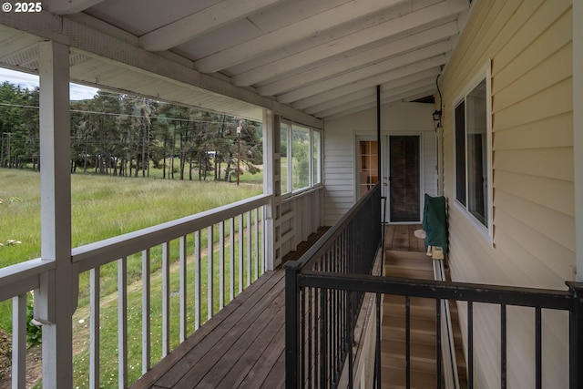 3333 Bullock Rd, Oakland, OR 97462 - view of deck