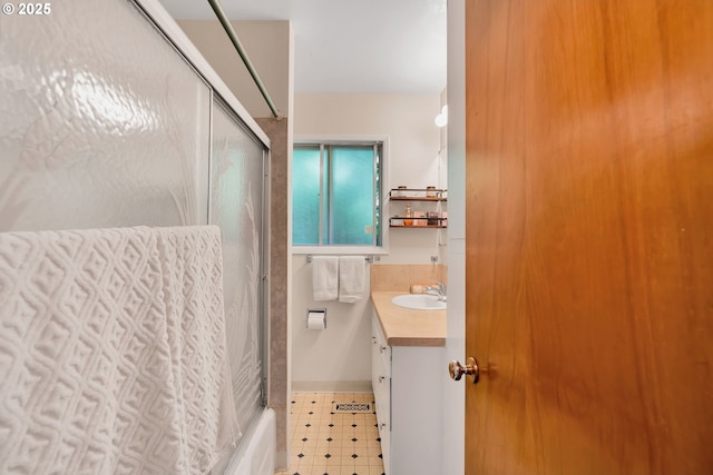 17222 SW Blanton St, Beaverton, OR 97078 - full bath with tile patterned floors and vanity