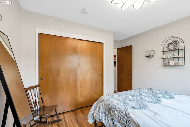 17222 SW Blanton St, Beaverton, OR 97078 - bedroom with wood finished floors and a closet