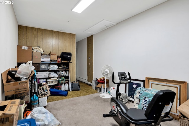 17222 SW Blanton St, Beaverton, OR 97078 - office space featuring carpet floors and wood walls