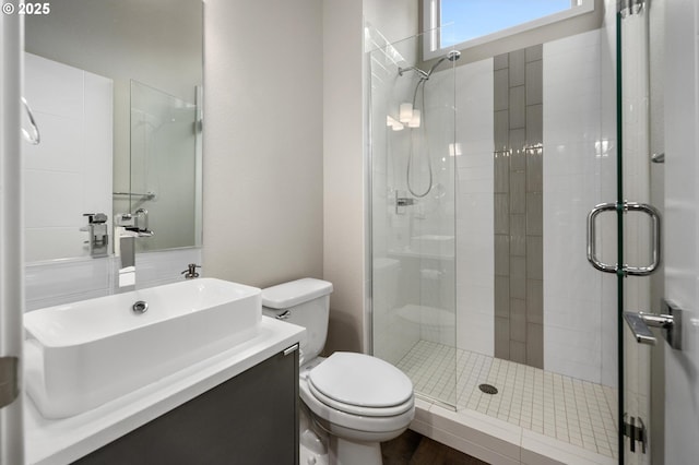 5942 NE 42nd Ave, Portland, OR 97218 - bathroom featuring a stall shower and vanity