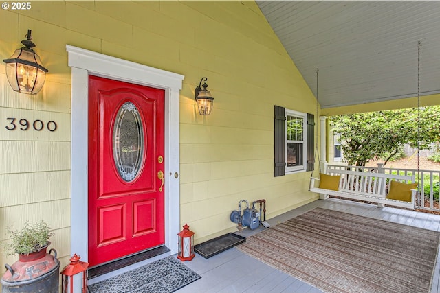 3900 SW Dolph Ct, Portland, OR 97219 - property entrance featuring covered porch