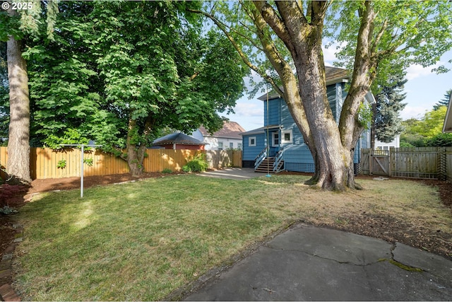 1225 N Emerson St, Portland, OR 97217 - view of fenced backyard