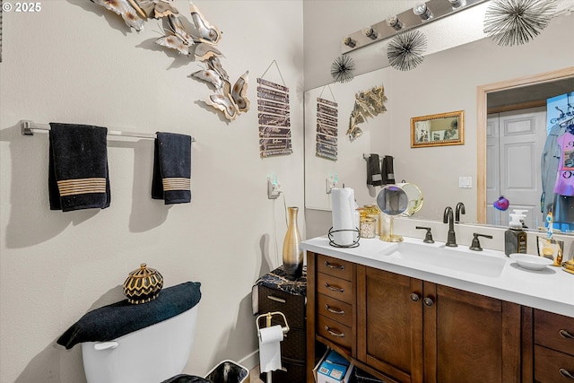 15745 NE Beech St, Portland, OR 97230 - half bathroom featuring vanity and toilet