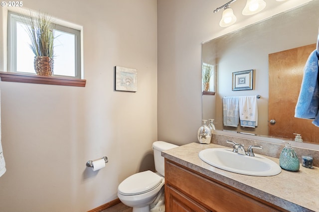 18989 NE Marine Dr Unit 44, Portland, OR 97230 - bathroom with toilet and vanity