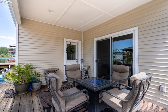 18989 NE Marine Dr Unit 44, Portland, OR 97230 - view of deck