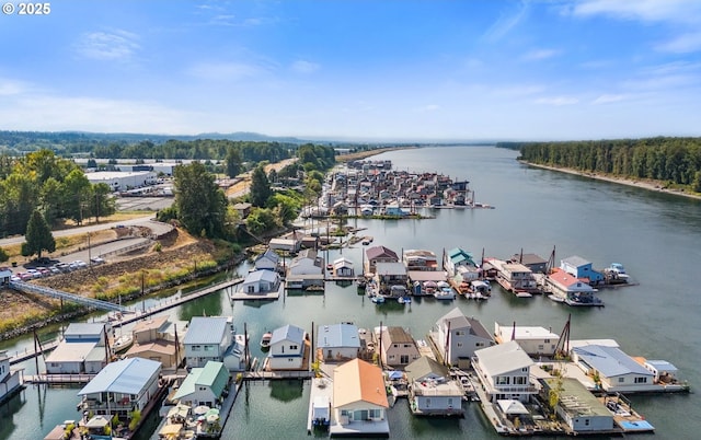 18989 NE Marine Dr Unit 44, Portland, OR 97230 - drone / aerial view of a large body of water
