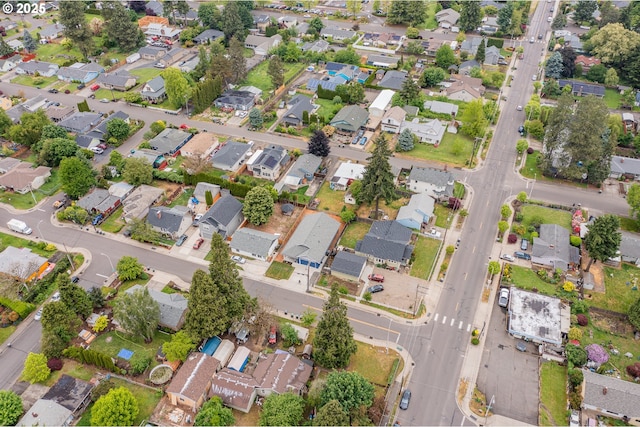427 NW Garibaldi St, Hillsboro, OR 97124 - aerial view of property and surrounding area with nearby suburban area
