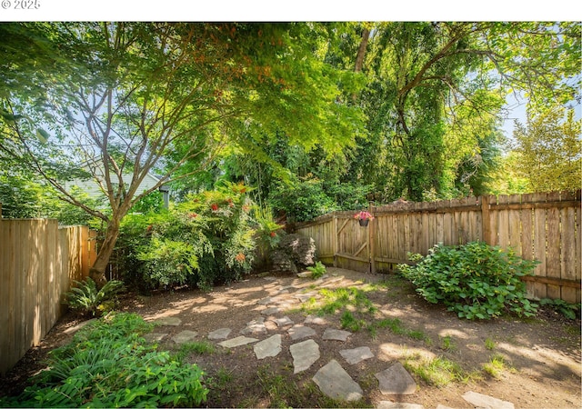 3540 S Corbett Ave, Portland, OR 97239 - view of fenced backyard