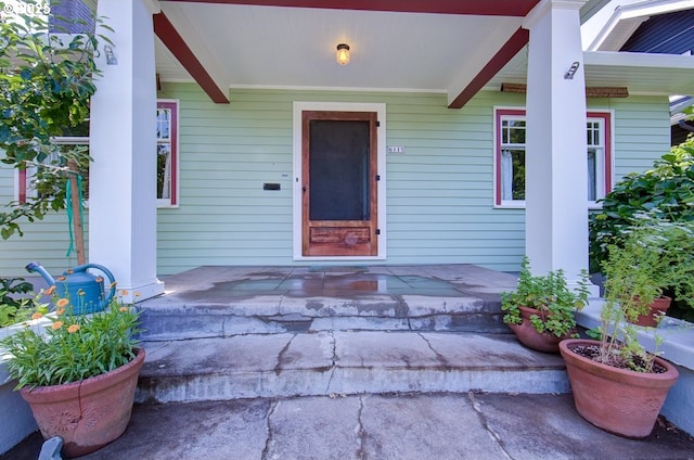 6115 SE 19th Ave, Portland, OR 97202 - entrance to property with covered porch