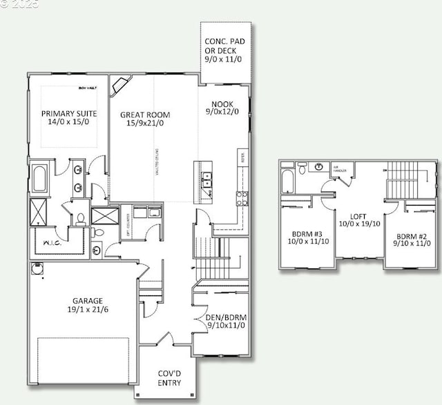 323 W 17th St, Lafayette, OR 97127 - floor plan / room layout