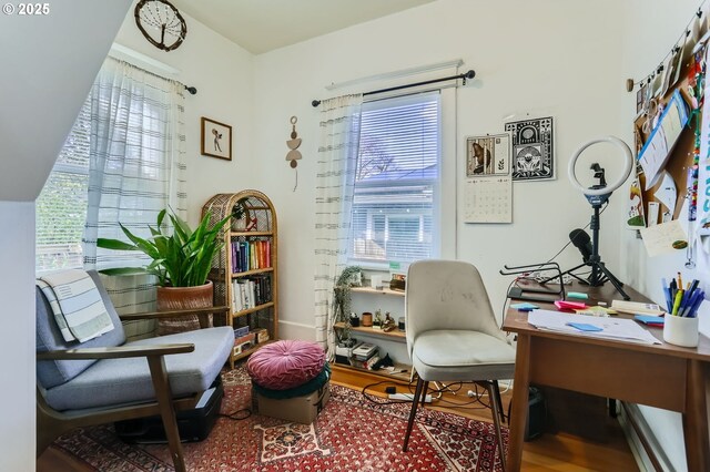 view of sitting room
