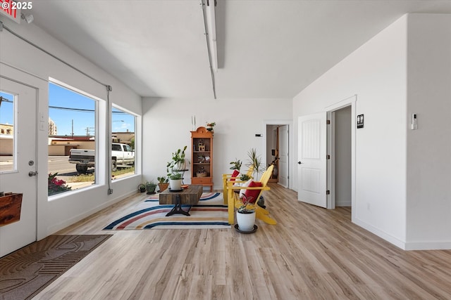 1905 2nd St, Baker City, OR 97814 - living area featuring wood finished floors and baseboards