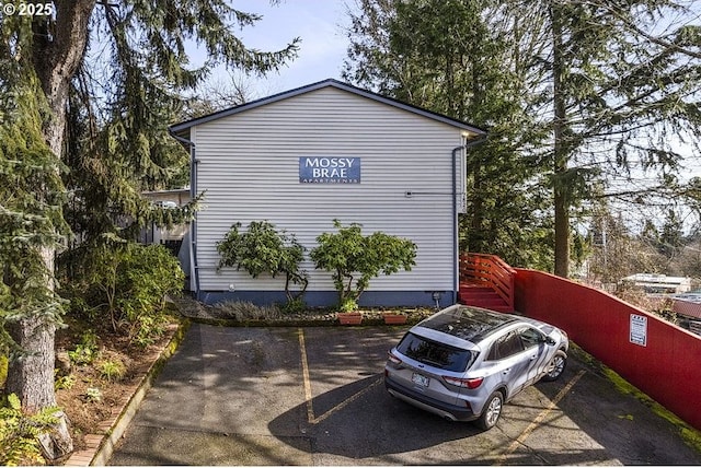 7820 SW 17th Dr, Portland, OR 97219 - view of property exterior with uncovered parking