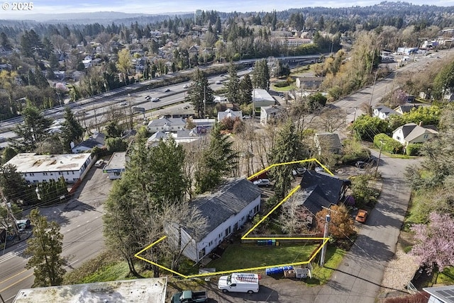 7820 SW 17th Dr, Portland, OR 97219 - aerial perspective of suburban area
