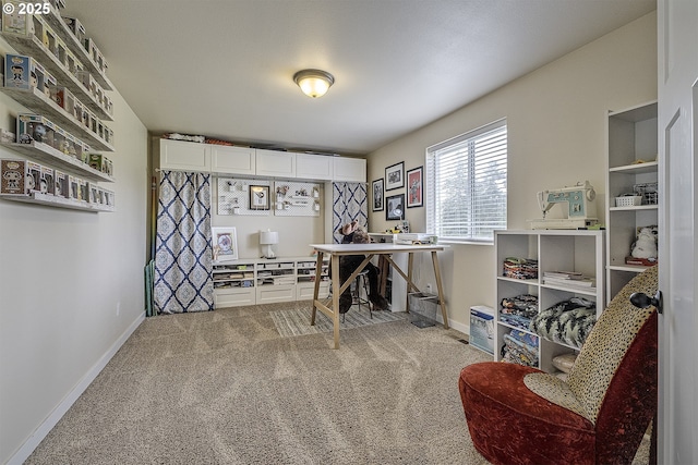 10764 Wiseacre Ln NE, Aurora, OR 97002 - home office with carpet flooring and baseboards