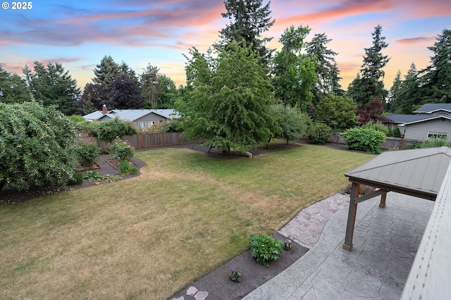 11184 S Allen Ct, Oregon City, OR 97045 - fenced backyard featuring a patio area