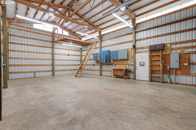 11184 S Allen Ct, Oregon City, OR 97045 - garage with electric panel and metal wall
