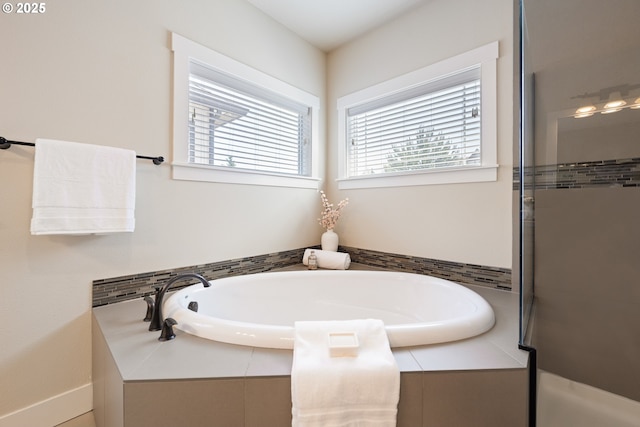 15152 NW Marie Way, Portland, OR 97229 - bathroom with a bath and a shower