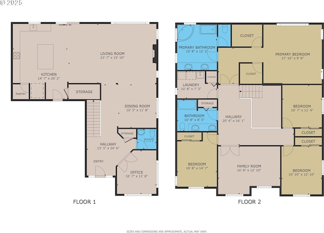 15152 NW Marie Way, Portland, OR 97229 - room layout