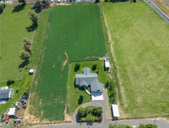 30258 King Ln, Hermiston, OR 97838 - aerial view of property's location with rural landscape and abundant farmland