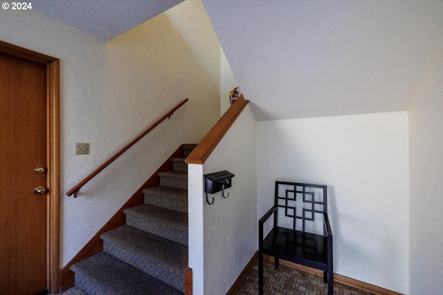 view of stairs