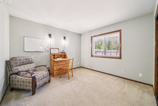 17476 SW Edy Rd, Sherwood, OR 97140 - living area featuring carpet floors and baseboards