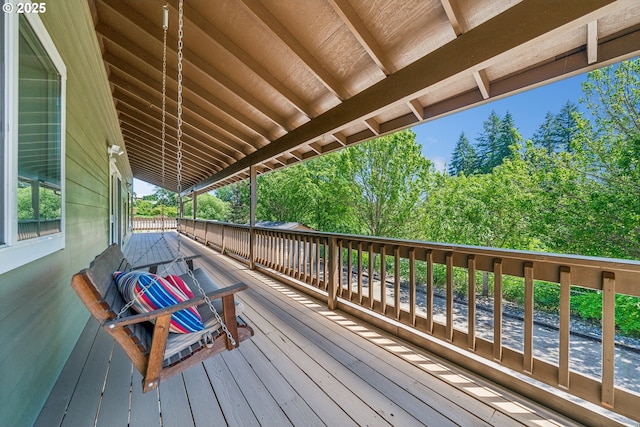 17476 SW Edy Rd, Sherwood, OR 97140 - view of wooden terrace