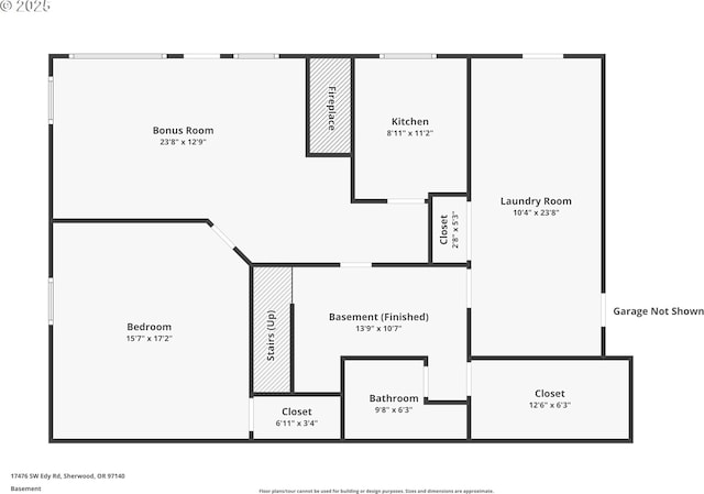 17476 SW Edy Rd, Sherwood, OR 97140 - room layout