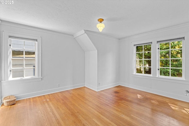 7311 SE 31st Ave, Portland, OR 97202 - bonus room featuring light wood-type flooring and a textured ceiling