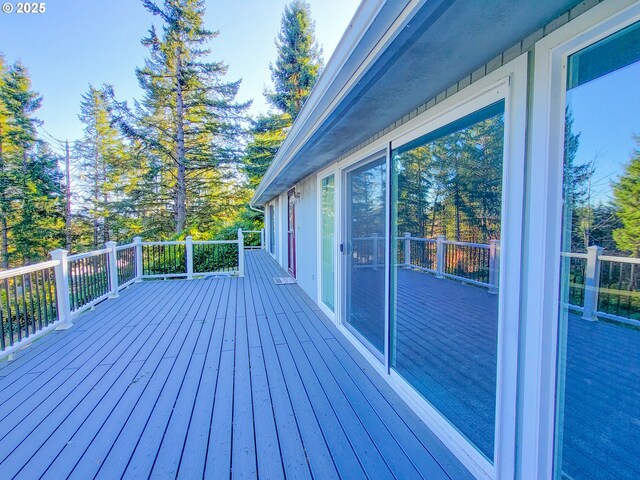 view of deck